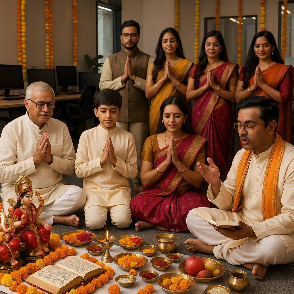 diwali pooja chopada pujan