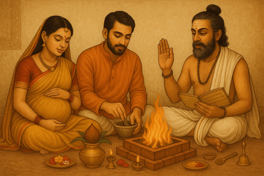 punsavan sanskar ceremony