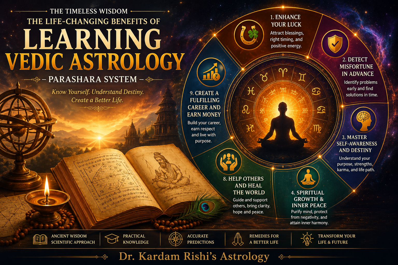 Benefits of Learning Vedic Astrology