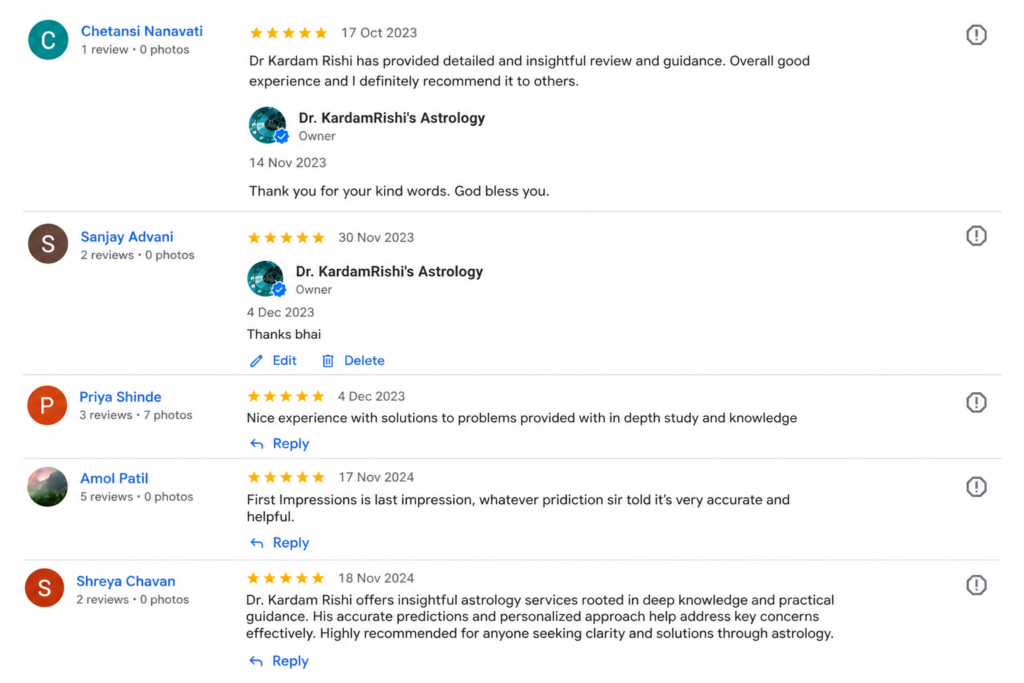 reviews 1 to 5