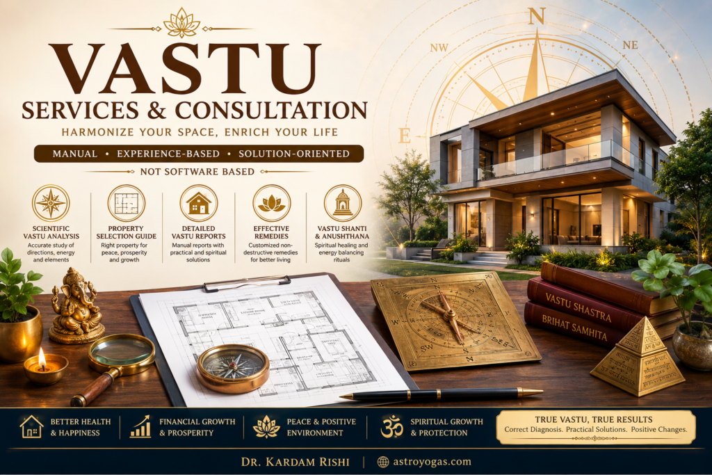 vastu consultation kardamrishi
